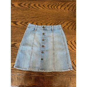 Mossimo Womens Jean Skirt size 0
